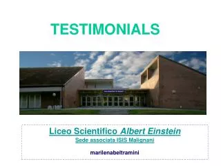 testimonials
