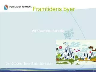 framtidens byer