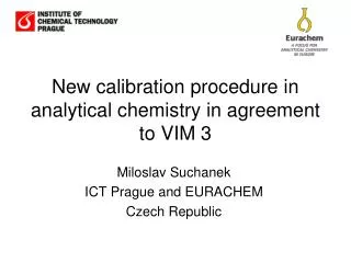 New calibration procedure in analytical chemistry in agreement to VIM 3