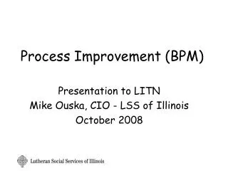 Process Improvement (BPM)