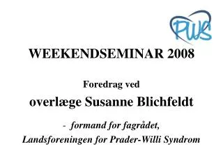 weekendseminar 2008