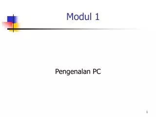 modul 1