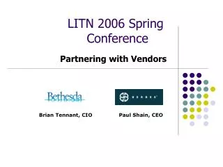 LITN 2006 Spring Conference