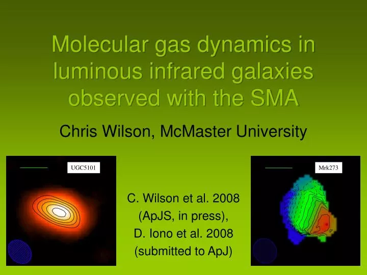 molecular gas dynamics in luminous infrared galaxies observed with the sma