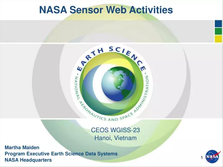 nasa sensor web activities