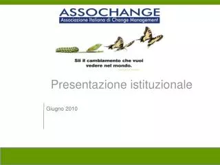 presentazione istituzionale