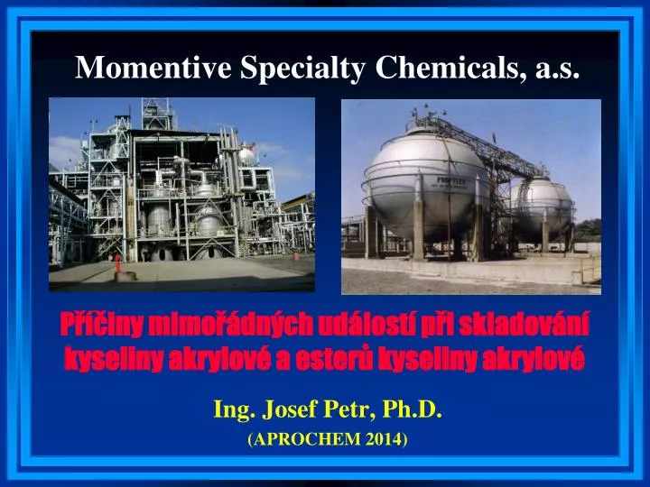 momentive specialty chemicals a s