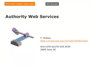 Authority Web Services