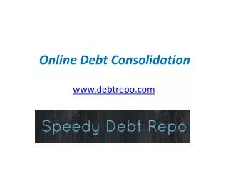 Online Debt Consolidation - www.debtrepo.com