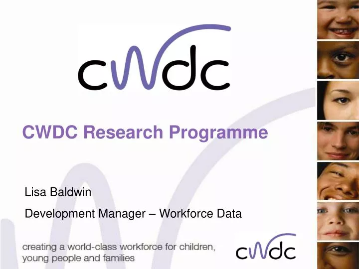 cwdc research programme