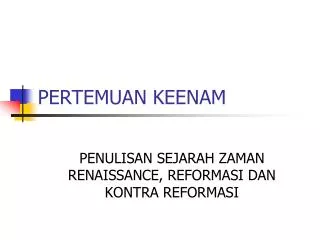 pertemuan ke enam