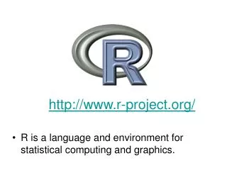 R is a language and environment for statistical computing and graphics.