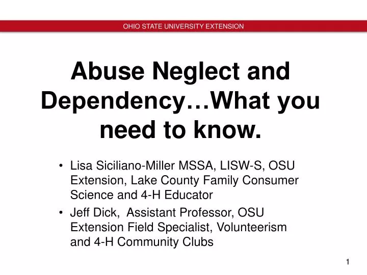 abuse neglect and dependency what you need to know