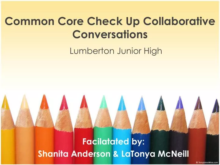 common core check up collaborative conversations