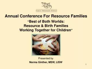 Annual Conference For Resource Families