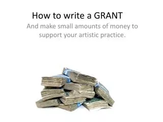 How to write a GRANT