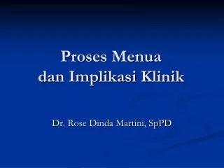 proses menua dan implikasi klinik