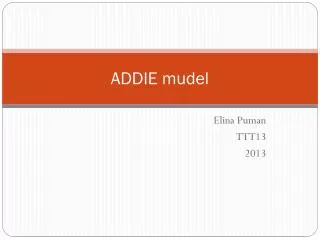 addie mudel