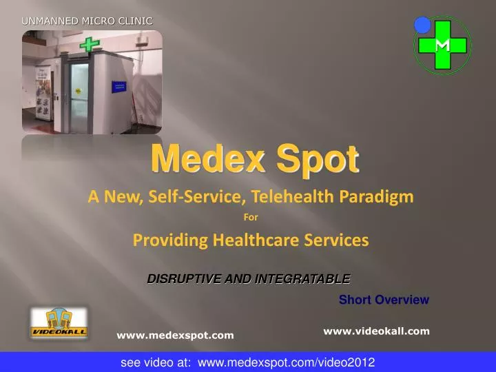 a new self service telehealth paradigm for providing healthcare services