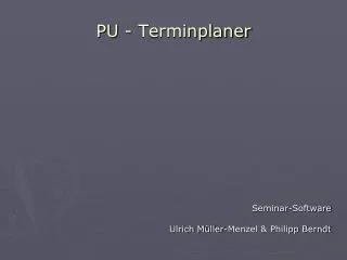 pu terminplaner