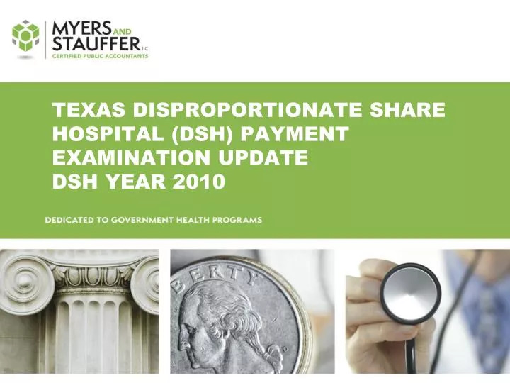 texas disproportionate share hospital dsh payment examination update dsh year 2010