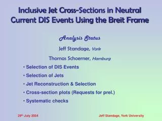 Inclusive Jet Cross-Sections in Neutral Current DIS Events Using the Breit Frame