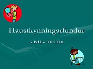 haustkynningarfundur