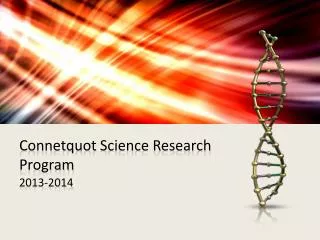 Connetquot Science Research Program