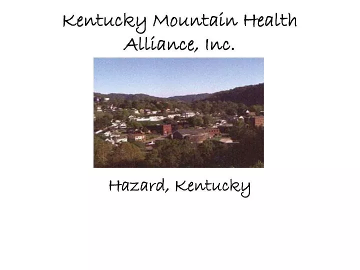 kentucky mountain health alliance inc