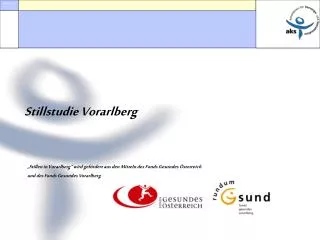 stillstudie vorarlberg