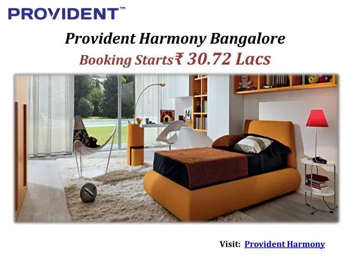 provident harmony bangalore booking starts 30 72 lacs