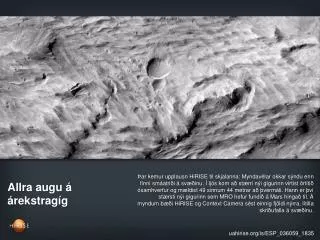 allra augu rekstrag g