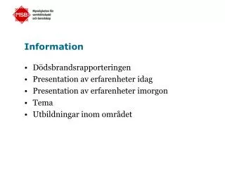information