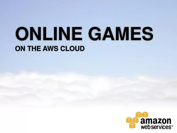 online games on the aws cloud