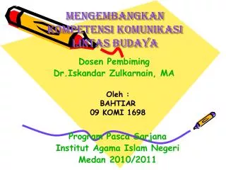 PPT - KOMUNIKASI LINTAS BUDAYA PowerPoint Presentation, Free Download ...