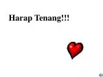 Harap Tenang!!! - slide 1