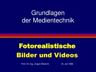 grundlagen der medientechnik