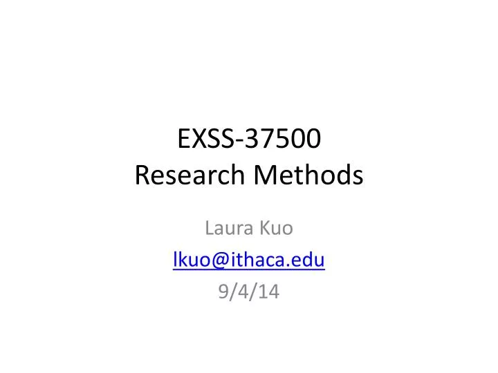 exss 37500 research methods