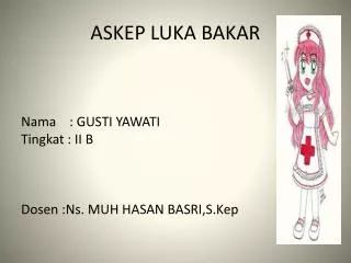 askep luka bakar
