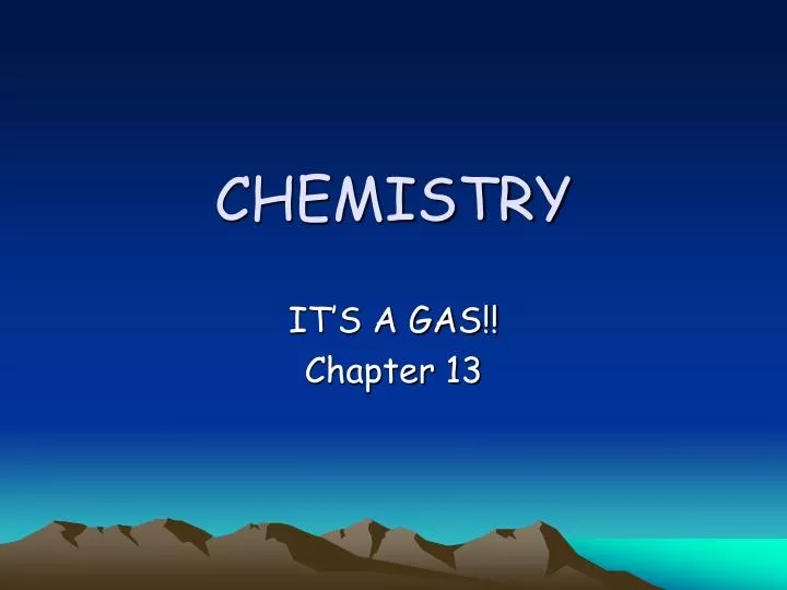 chemistry