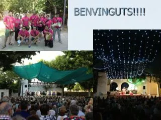 benvinguts