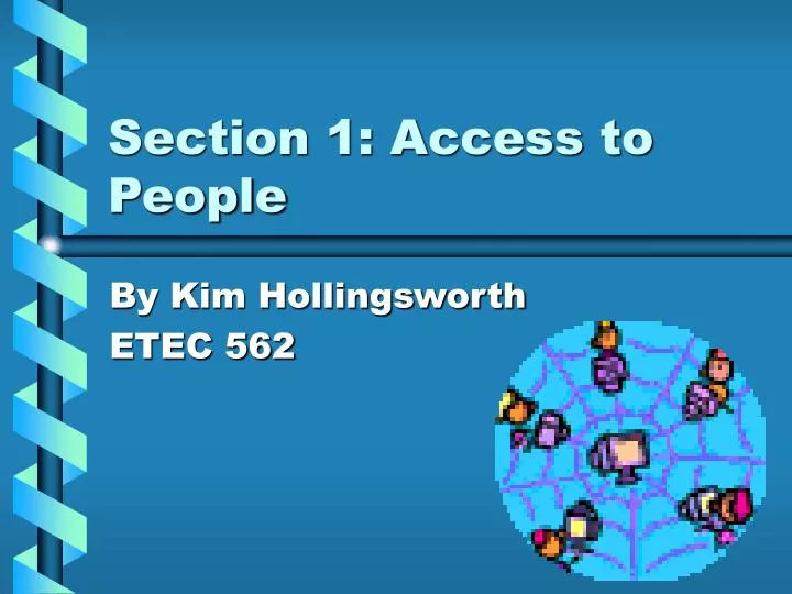 section 1 access to people