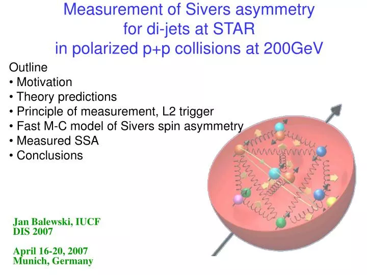 measurement of sivers asymmetry for di jets at star in polarized p p collisions at 200gev