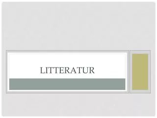 litteratur