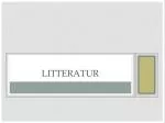 Litteratur - slide 1