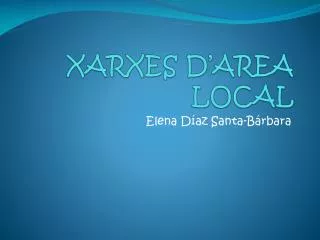 xarxes d area local