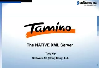 The NATIVE XML Server