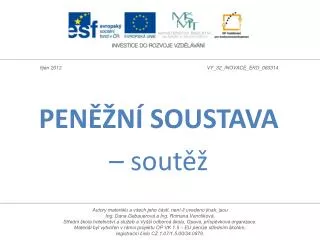pen n soustava sout