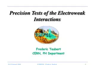 Precision Tests of the Electroweak Interactions
