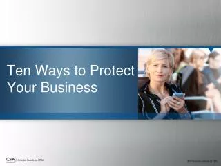 Ten Ways to Protect Your Business